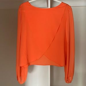 Bisou Bisou Blouse with Back Detail